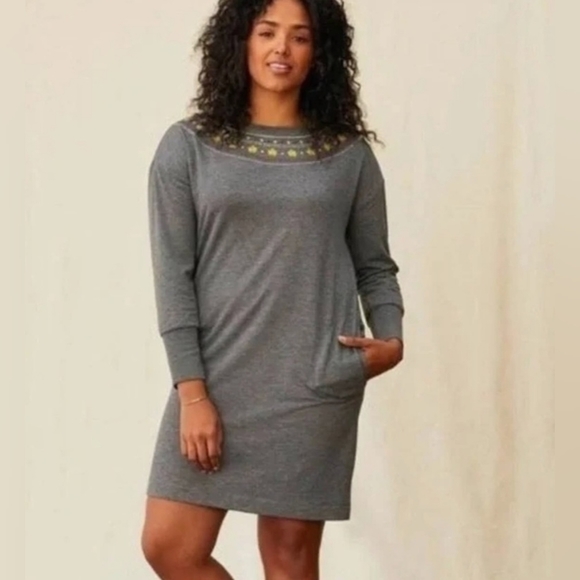 Matilda Jane Just Imagine Cozy Sweatshirt Dress Women’s size medium - Picture 1 of 9